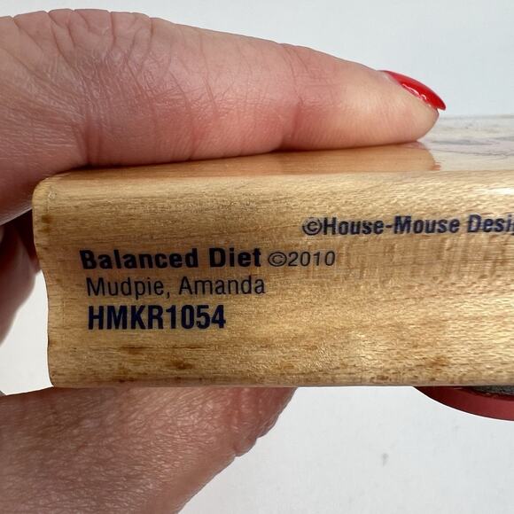 House Mouse Stamp Balanced Diet Stampabilities House-mouse Mounted Rubber Stamp - Picture 9 of 11